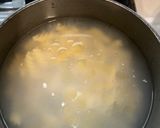 A picture of step 1 of Pasta salad.
