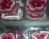 Foto langkah ke 6 dari resep Kue Lapis Bunga.
