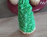 Φωτογραφία βήματος 5 της συνταγής Cupcakes δεντράκια 🎄