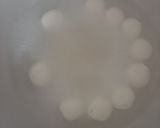 A picture of step 4 of Rasgulla.