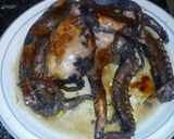 Foto del paso 5 de la receta Pulpo con gratén de patatas con all i oli