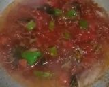 A picture of step 4 of Kashmiri dum aloo.