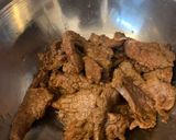 A picture of step 3 of Beef Stroganoff Pasta.
