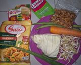 Foto langkah ke 1 dari resep Bakwan sayur instan sederhana banget mudah cemilan.