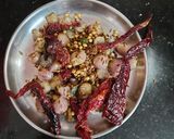 A picture of step 3 of Arbi chops (Seppan-kizhangu/ Colocasia).