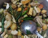 A picture of step 3 of Labra - A Bengali Classic.