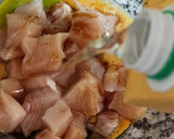 Foto del paso 2 de la receta: Pollo agridulce 🍗 con fideos de arroz 🍜
