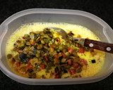 Foto del paso 2 de la receta: Tortilla de guisantes seco con chorizo