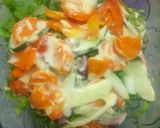 A picture of step 1 of Vegetable salad.