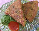 A picture of step 13 of Suji Besan Snack (Suji Besan ka Nasta).