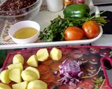 A picture of step 1 of Githeri/ succotash.