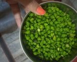 A picture of step 1 of Green chutney.