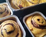 Foto langkah ke 5 dari resep Choco rolls keto / Roti labu parang keto #ketopad #keto.
