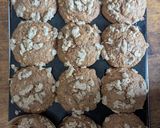 A picture of step 4 of Whole Wheat Carrot Muffins - Vegan Dessert.