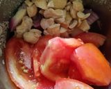 A picture of step 1 of Anari paneer curry.