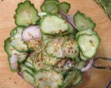 Cukormentes 🚫🍬 Gyors ⏱️ Savanyított Uborkasaláta 🥒 recept fázis 2 fotója