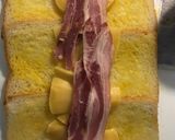Hình bước làm 1 của món Sandwich roll