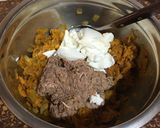 Foto del paso 4 de la receta: Tarta de atún y berenjena
