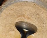 A picture of step 1 of Suji ka halwa.