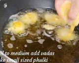 A picture of step 2 of Dahi (curd)phulki /dahi bhalla recipe.