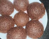 A picture of step 8 of Bourbon Biscuit Cake Baked in Appam Pan.