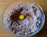 A picture of step 2 of Chocolate Crust Tart with Mint Panna Cotta.