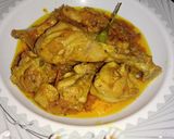 A picture of step 1 of Spicy  chiken karahi.