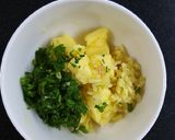 Hình bước làm 2 của món Bánh mì nướng bơ tỏi chà bông