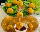 A picture of step 7 of Rice Goli Bhajji.