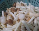 Hình bước làm 2 của món Đậu hủ nấu nấm