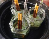 Foto langkah ke 3 dari resep Silky Pudding Matcha.