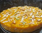 A picture of step 8 of Mango Kalakand.