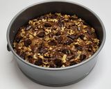 A picture of step 12 of Eggless Chikoo Cake.