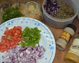 A picture of step 1 of Lightly spiced KAMANDE.