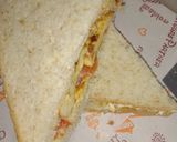 รูปขั้นตอนการทำที่ 6 ของ แซนวิชไข่เจียวมะเขือเทศ | Tomato Omelette Sandwich