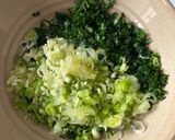 A picture of step 2 of Avocado Salad with Capers and Herbs.
