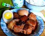 Une image de l'étape 5 de Porc au caramel Khmer.