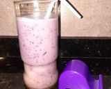 Foto del paso 4 de la receta: Licuado con arándanos