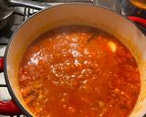 A picture of step 8 of Ragù alla Bolognese.