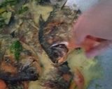 Foto langkah ke 8 dari resep Sayur ikan bawal nyomok kuning cabe ijo (ikan bawal di kuningin).