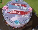 Foto langkah ke 11 dari resep Korean birthday's cake / kue ulang tahun korea.