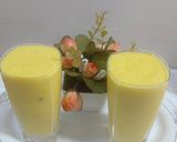 A picture of step 2 of Mango 🥭milk shake/refreshing cooled shake 😋.
