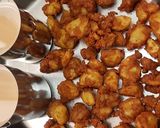 A picture of step 9 of SINGHARE ke aloo pakode #ifoodieneha4you.