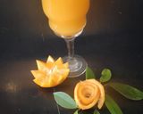 A picture of step 2 of Fresh Orange juice.