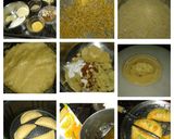 A picture of step 8 of Gujiya with the twist.
