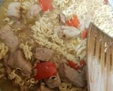 A picture of step 6 of My Ginger and Pork Noodles 😘.