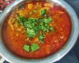 Ringan Bataka Vatana nu shak (brinjal potato and peas sabzi) recipe step 4 photo