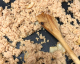Foto del paso 3 de la receta: 333. Espaguetis al ajillo con algas marinas y soja texturizada (vegetariano) (principal pasta)