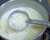 A picture of step 4 of Sabudana Kheer.