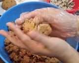 A picture of step 10 of Shikum Puri kebab🍘.